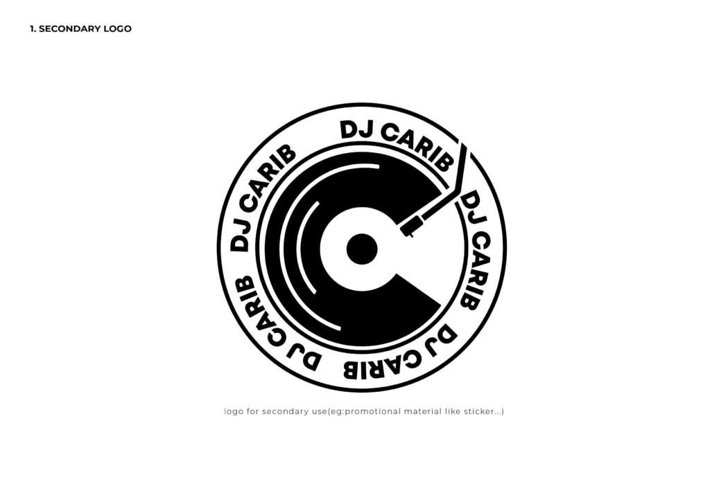 DJ branding ( deejay Carib ) 2