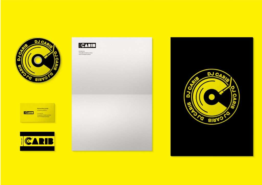 DJ branding ( deejay Carib ) 5